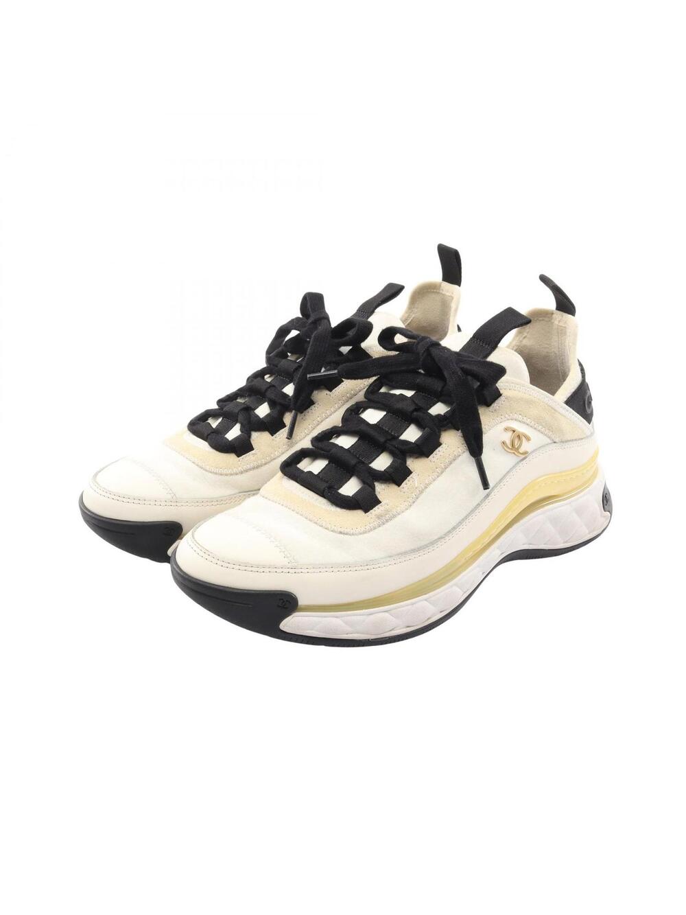 Chanel Coco Mark Sneakers Shoes #38 #339981C61B